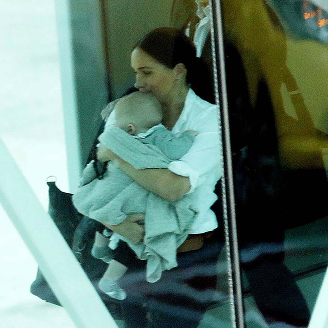 Meghan Markle and son Archie fly out of Cape Town after poignant secret visit