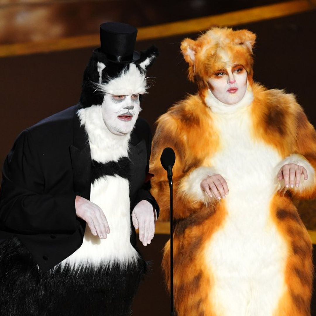 James Corden and Rebel Wilson mock Cats in hilarious Oscars moment - WATCH 