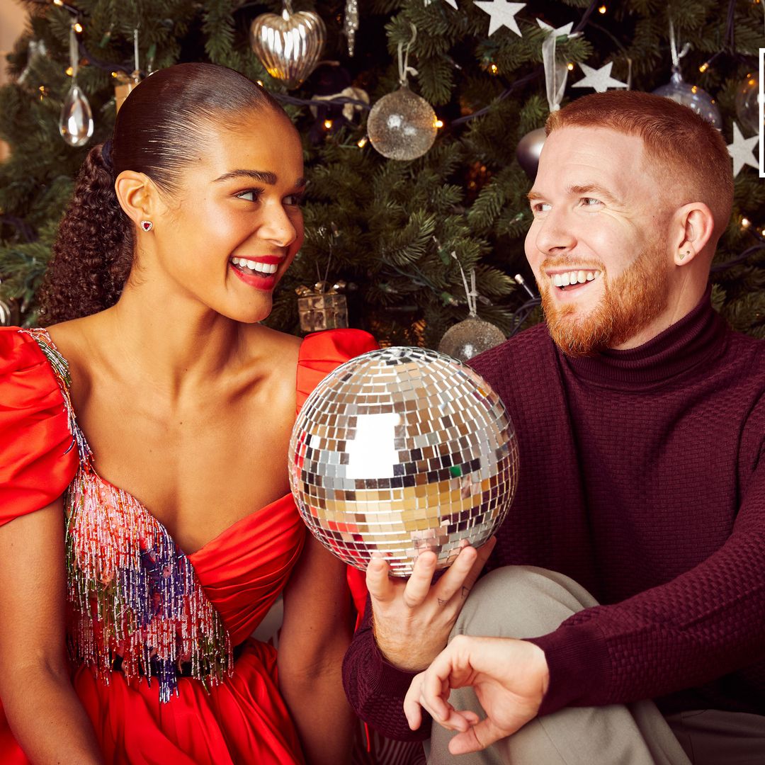 Strictly's Neil Jones reveals baby daughter Havana stole the show during Christmas Day special rehearsals with Tillie Amartey