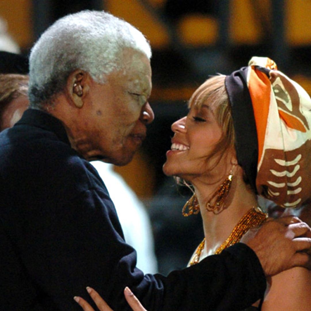 Celebrities pray for Nelson Mandela