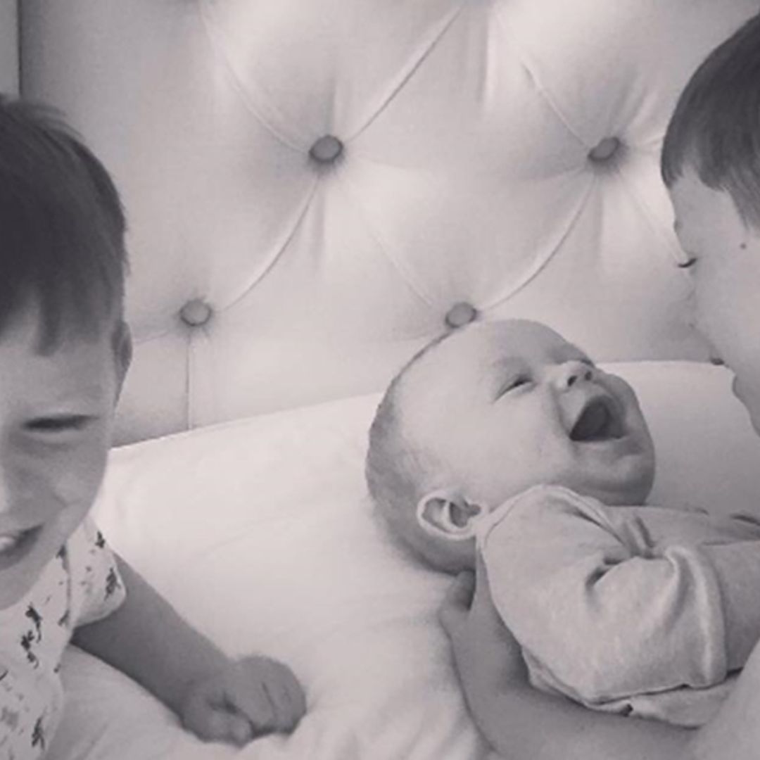 Coleen Rooney shares the sweetest photo of her three boys