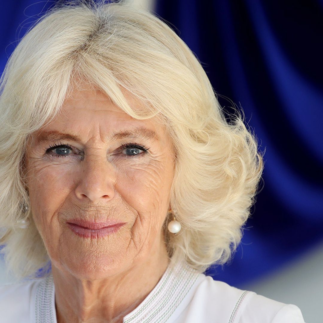 The Duchess of Cornwall gives her dogtooth blazer a funky modern twist