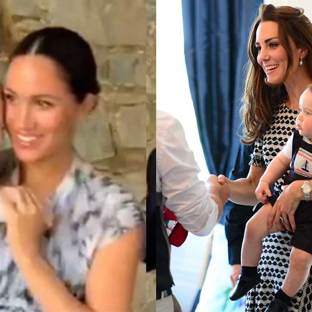 Royal tour baby Archie's first engagement compared to Prince George's