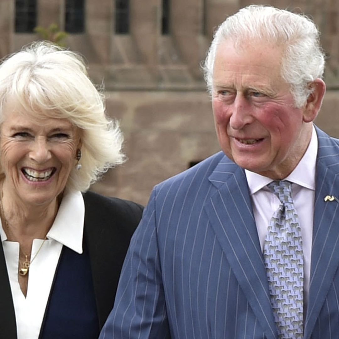 Duchess Camilla uses genius styling tip at Coventry Cathedral with Prince Charles