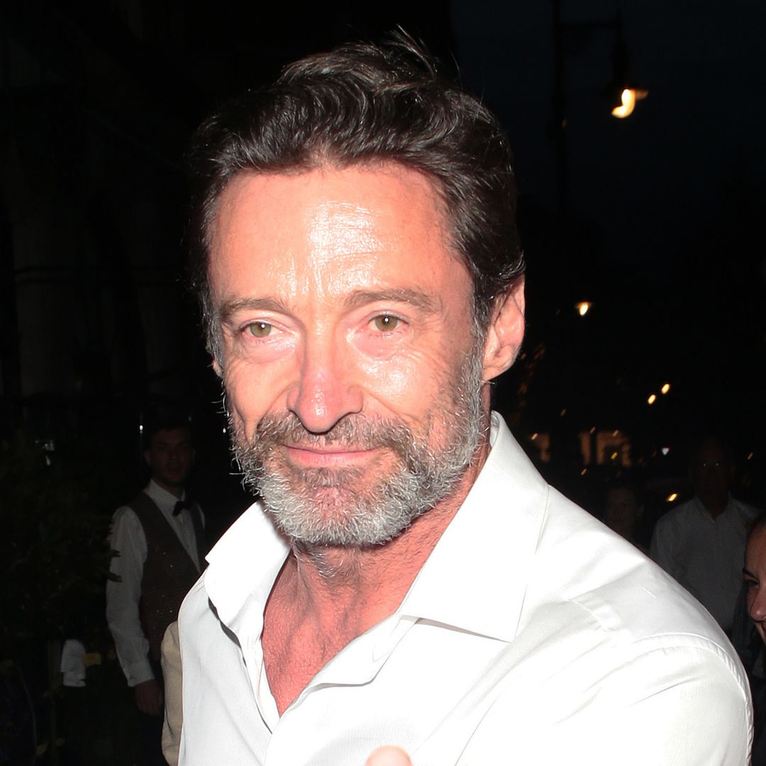 Hugh Jackman spotted leaving dinner party with mystery woman following split from Deborra-Lee Furness