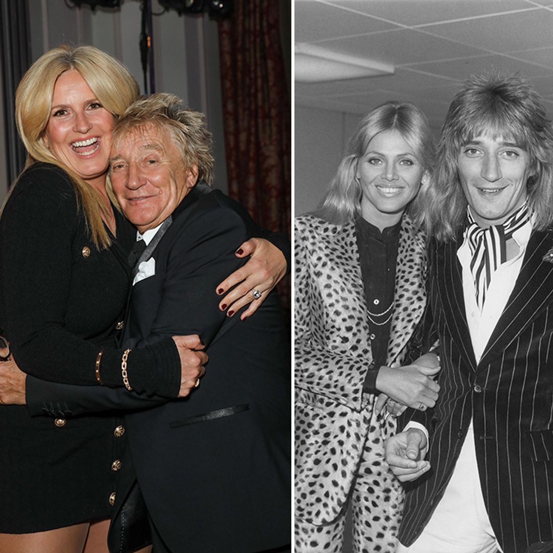 Inside Rod Stewart's dating history: from Bond girl to current wife Penny Lancaster