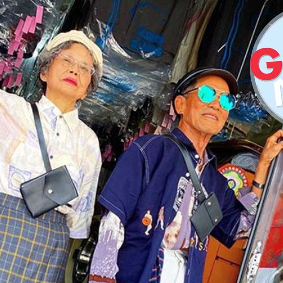 Laundry-modelling Taiwanese couple in their 80s are fashion goals