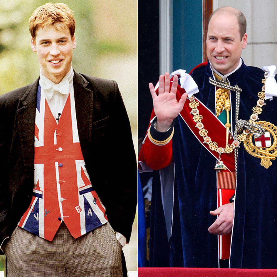 Prince William's life in pictures: from Diana's little boy to Kate's devoted husband and family man