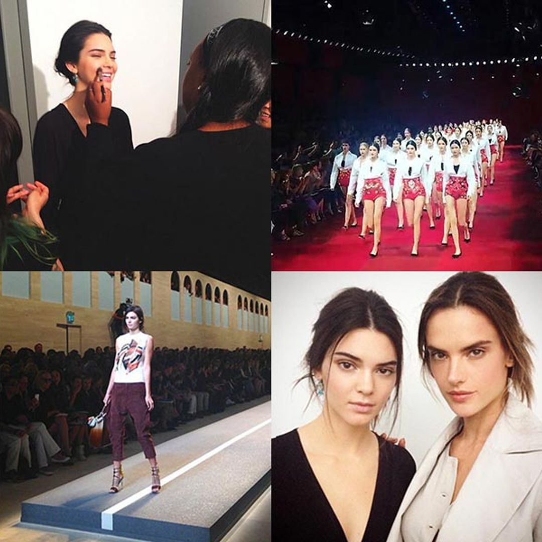 Kendall Jenner's Fashion Week Instagram diary