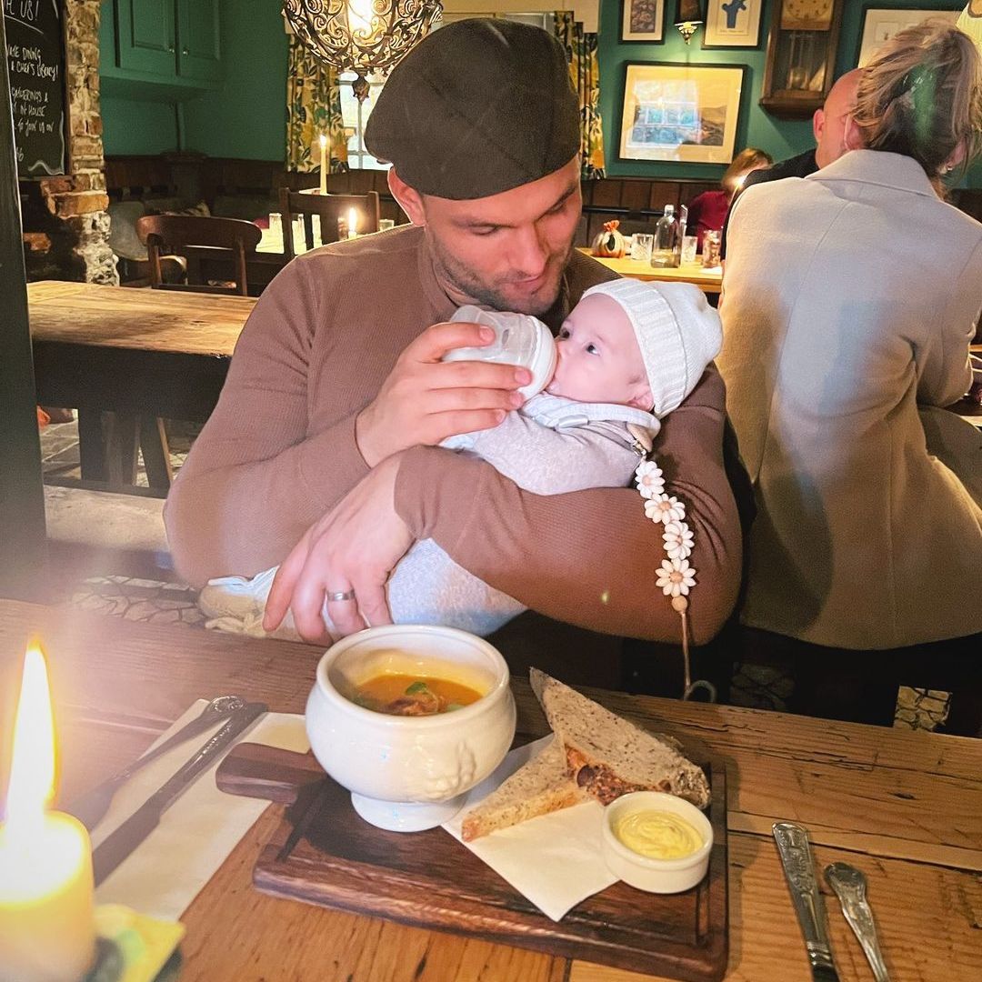 Aljaz Skorjanec shares adorable video of baby Lyra following mum Janette's heartbreaking confession
