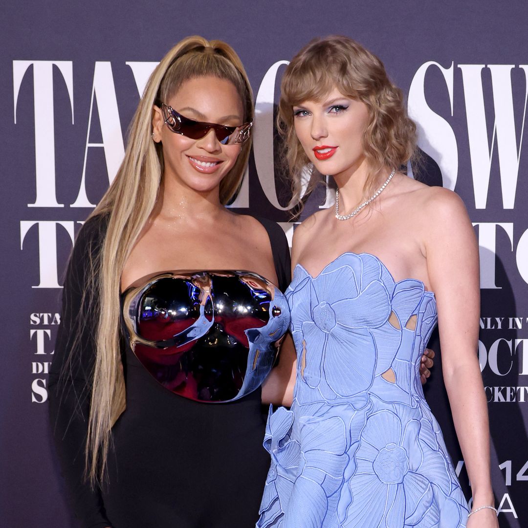 Beyonce and Taylor Swift are fashion sisters, not twins, at the Eras premiere