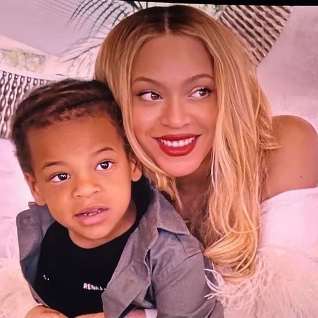 Beyoncé's private son cheers on famous family in the most adorable way