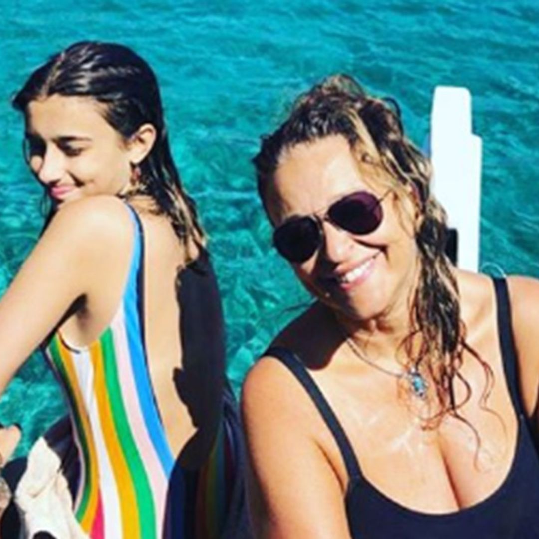 Loose Women's Nadia Sawalha inspires with nude swimming pool snaps