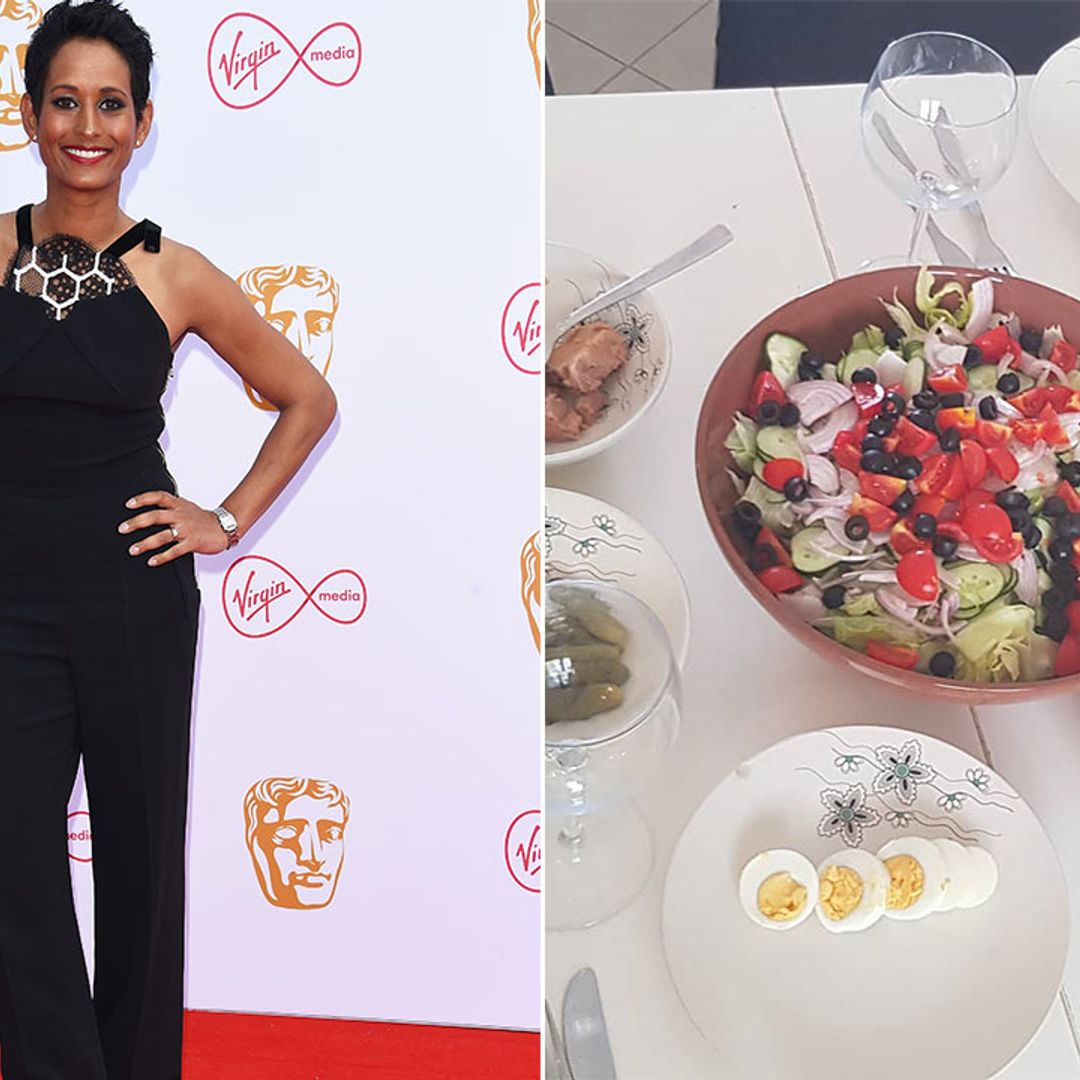 Naga Munchetty's daily diet: what she eats for breakfast, lunch and dinner