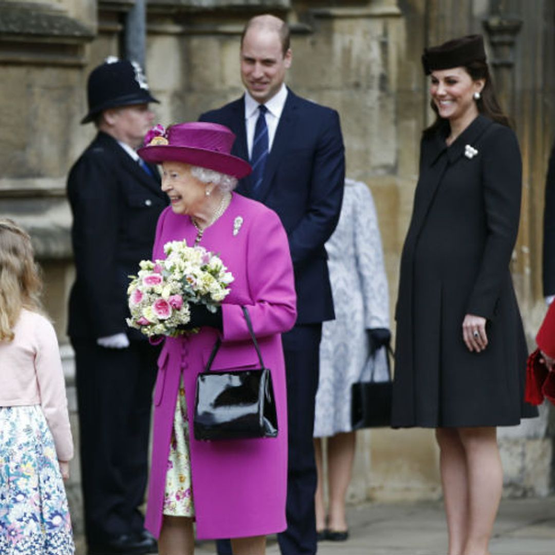 All the best photos from the royal's Easter church service