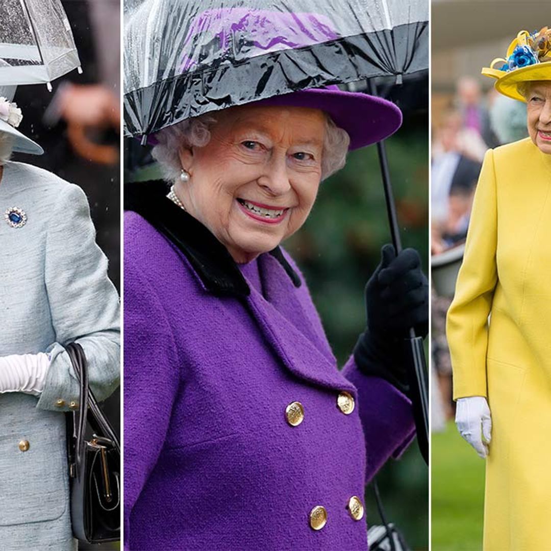 The iconic accessory the Queen is never without on rainy days
