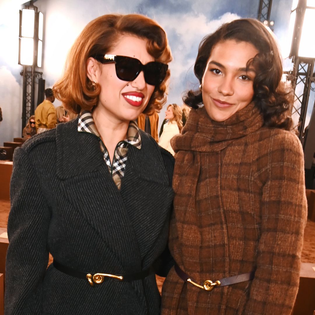 The best dressed stars at the Burberry SS26 show