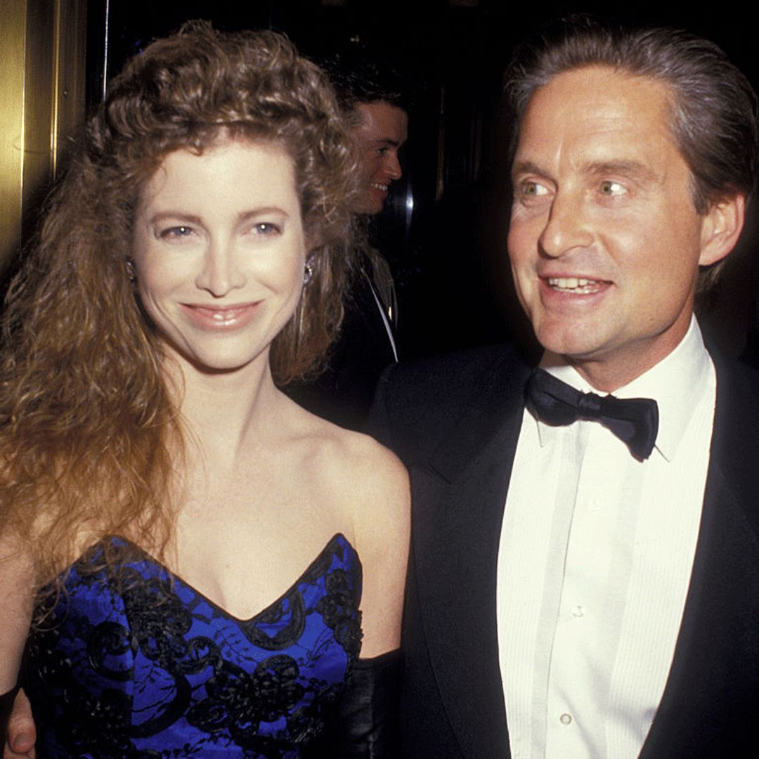 Diandra Luker and Michael Douglas at a gala in 1987. 