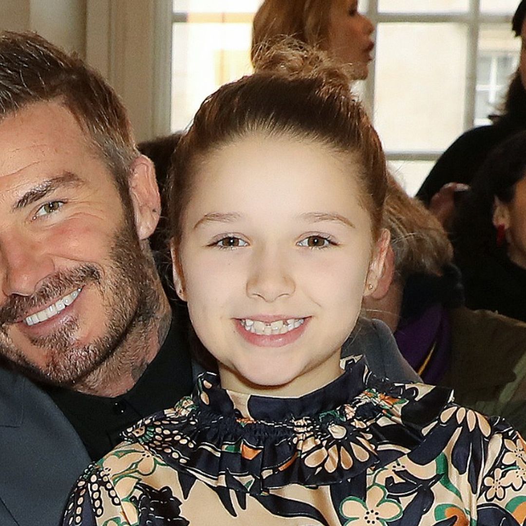 David Beckham shares sweet tribute to daughter Harper during lockdown