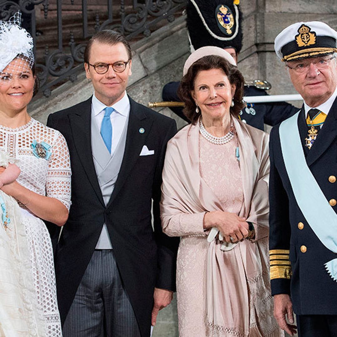 Prince Oscar of Sweden's christening: All the photos