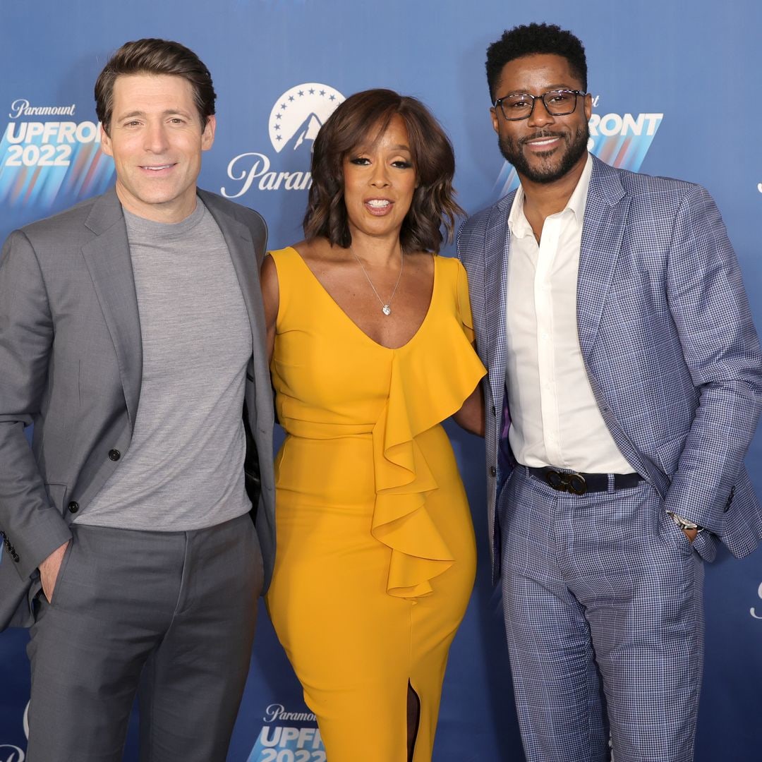 CBS Mornings' Tony Dokoupil and Nate Burleson shock fans with head-turning new looks - see Gayle King's reaction