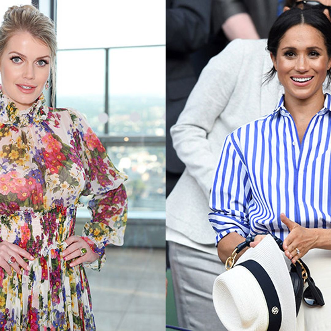 Is Lady Kitty Spencer taking style tips from new relative Meghan Markle?