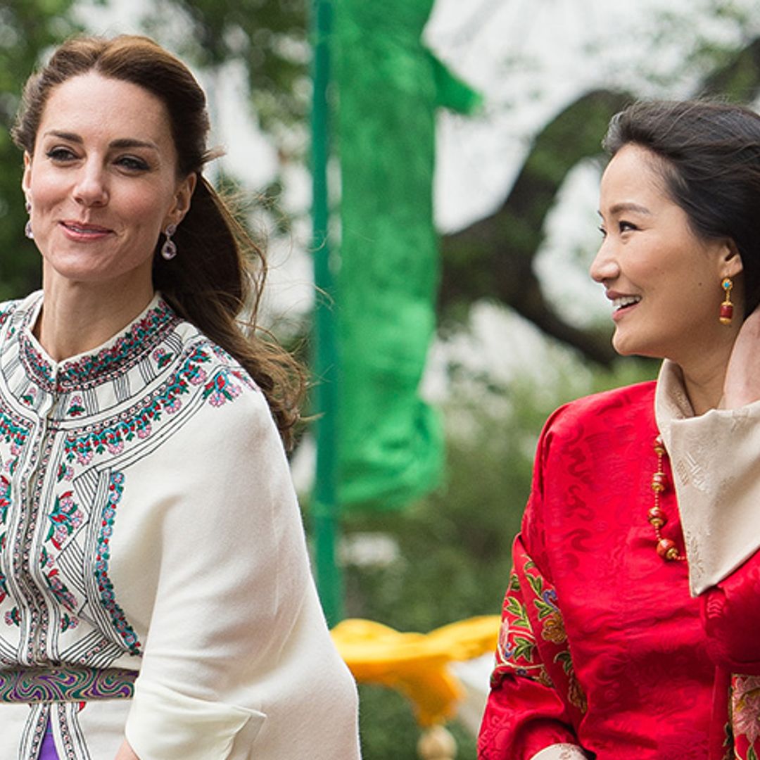 Find out what thoughtful gift Kate gave to the Queen of Bhutan