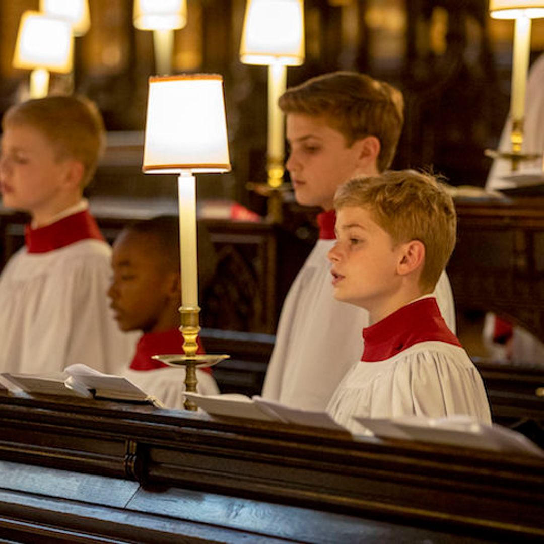 St George’s Chapel choirboys rehearse ahead of royal wedding: see the adorable pictures