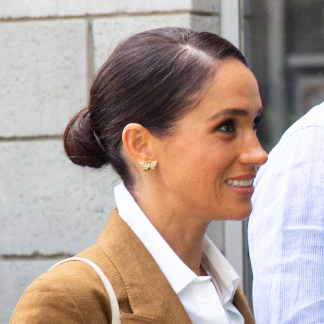 Meghan Markle is a vision in Princess Diana's precious earrings