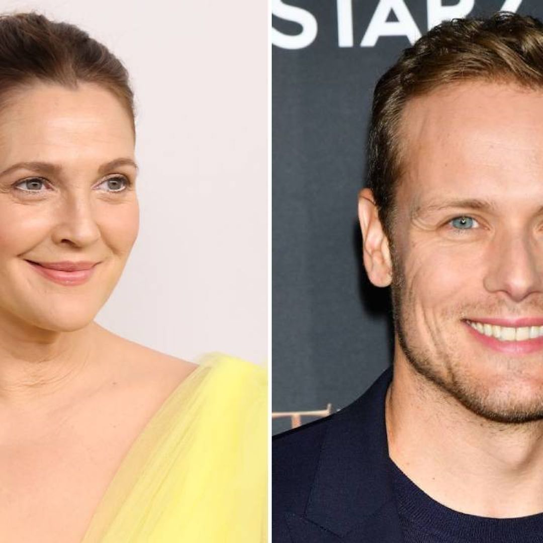 Sam Heughan declares love for Drew Barrymore after intimate on-air moment