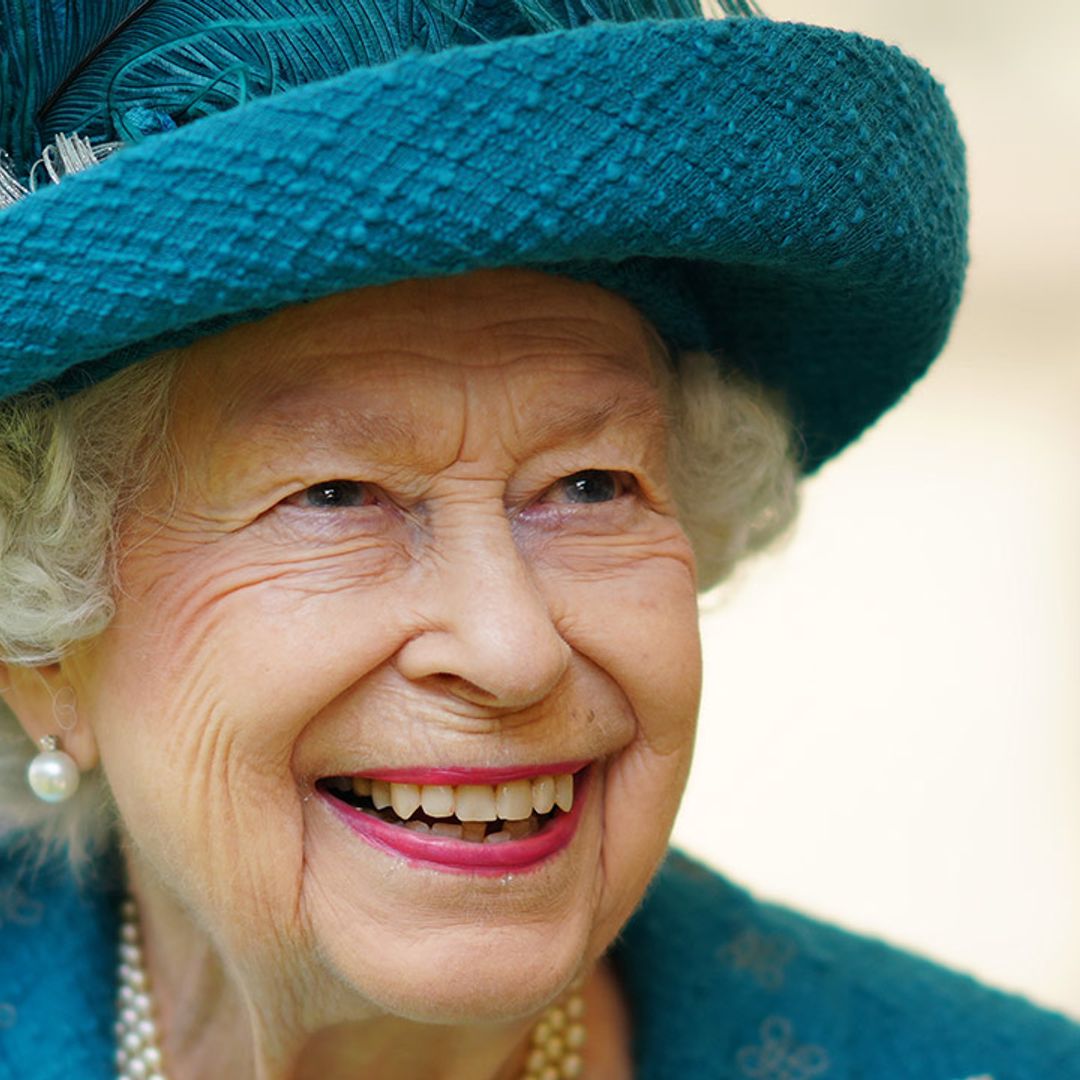 The Queen looks so regal as she's pictured in great company during birthday weekend