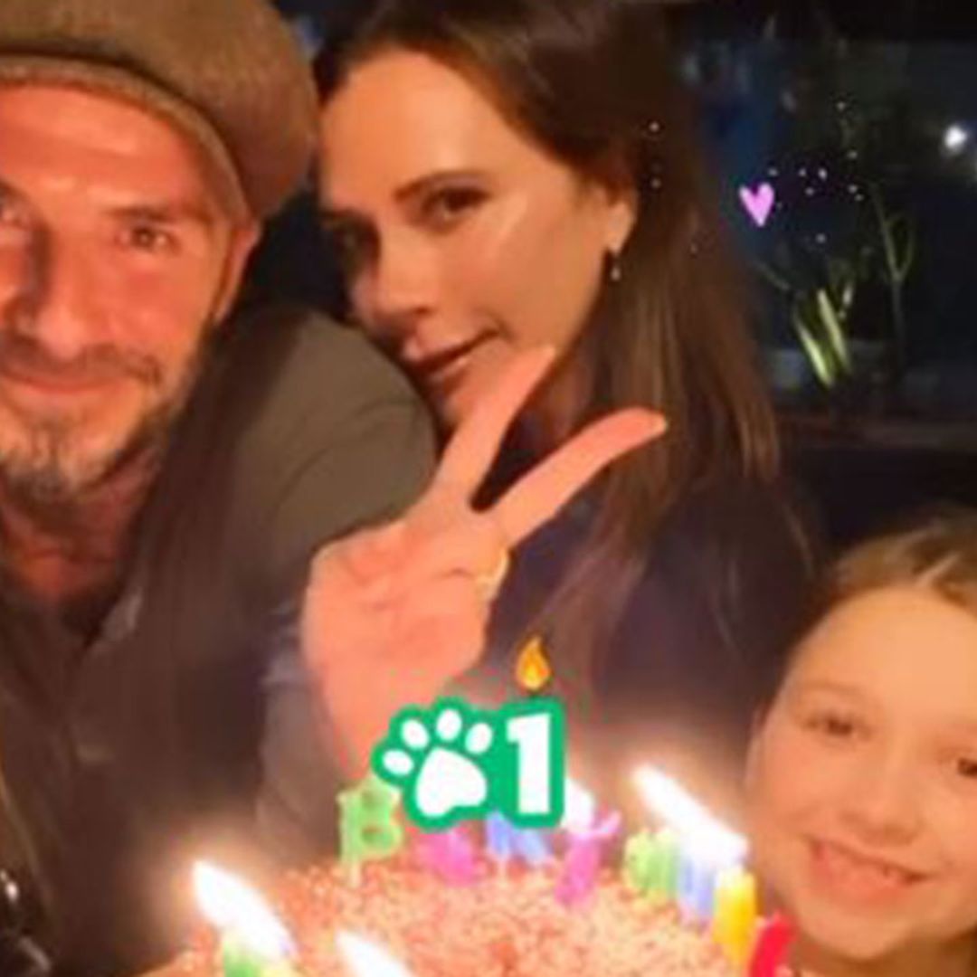 David and Victoria Beckham melt hearts with adorable birthday tribute to Harper