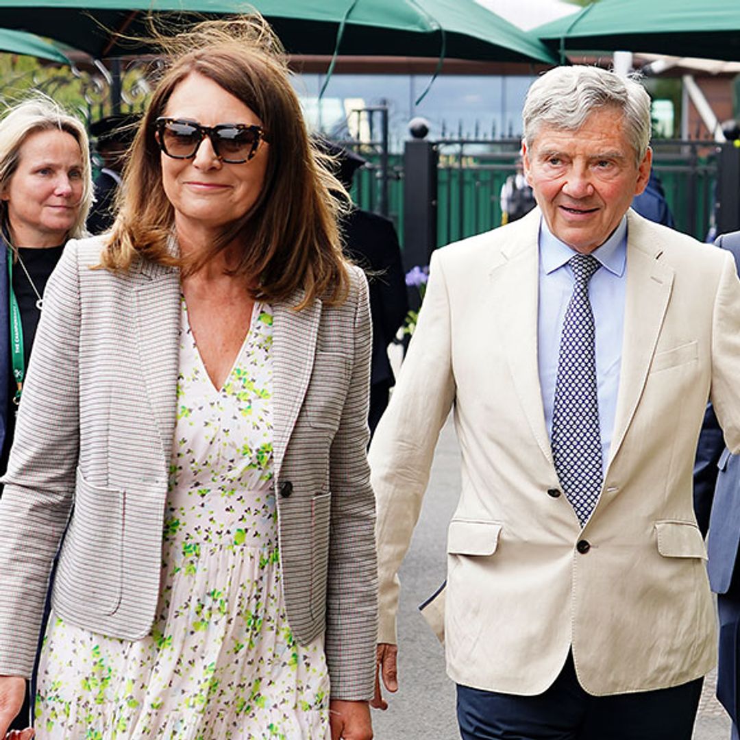 Princess Kate's parents and the Tindalls join famous guests in SW19