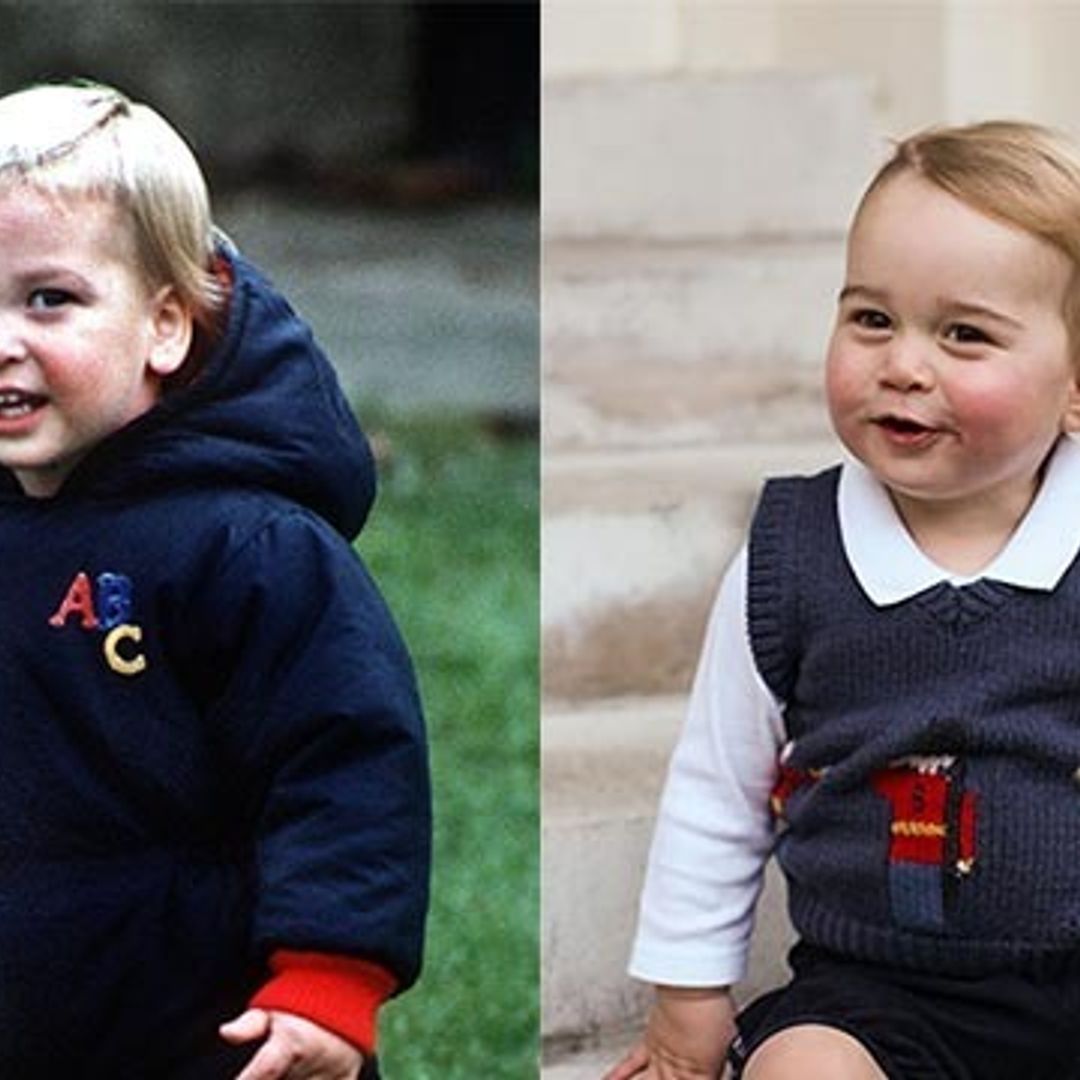 Prince George looks just like dad Prince William’s twin in new pics