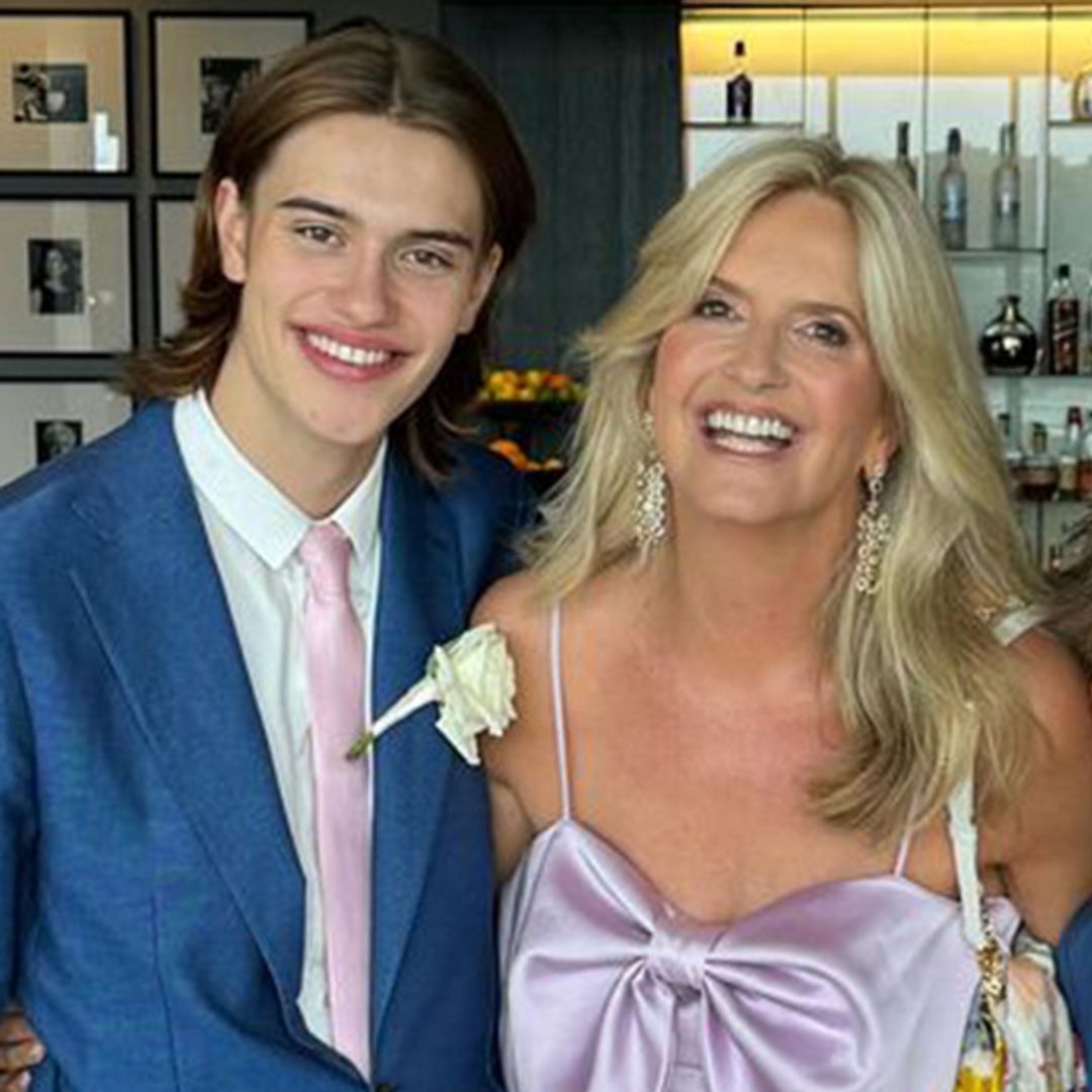 Penny Lancaster 'very proud' as she reveals son Alastair's future plans