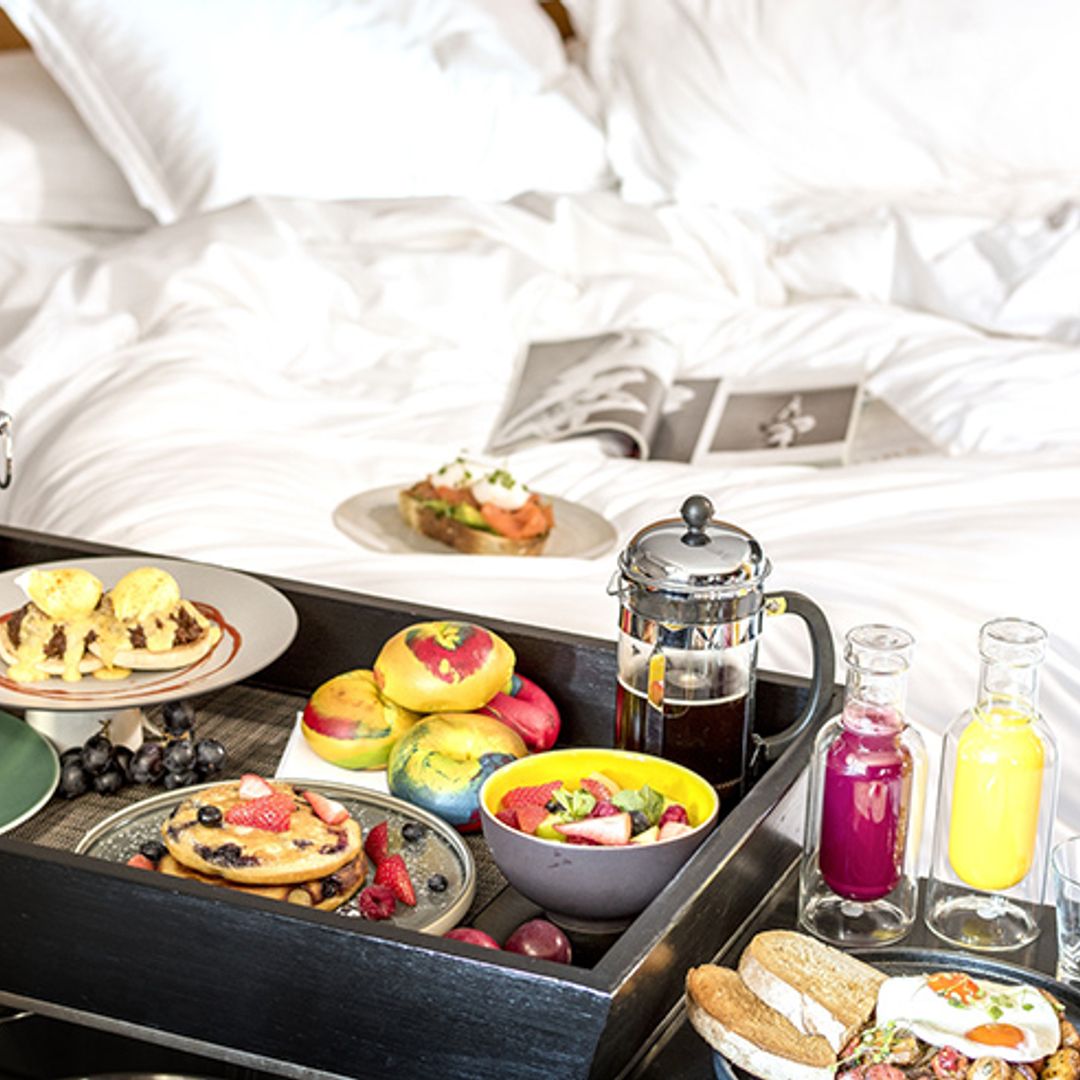 REVIEW: Hotel Andaz, London - treat yourself to the ultimate lie in with an all-day boozy brunch in bed