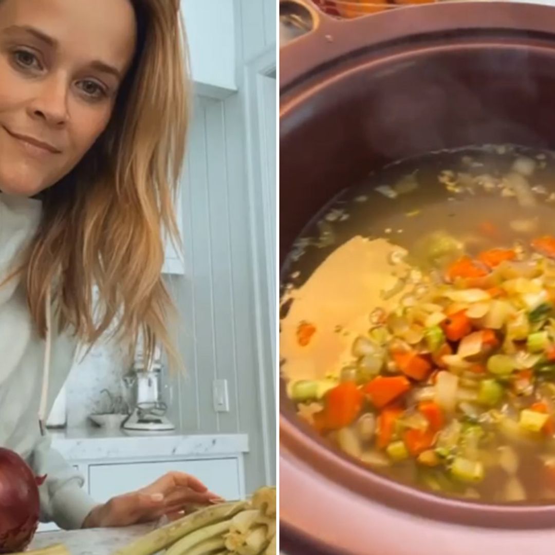Reese Witherspoon's lentil soup recipe sounds delicious – and it's so easy