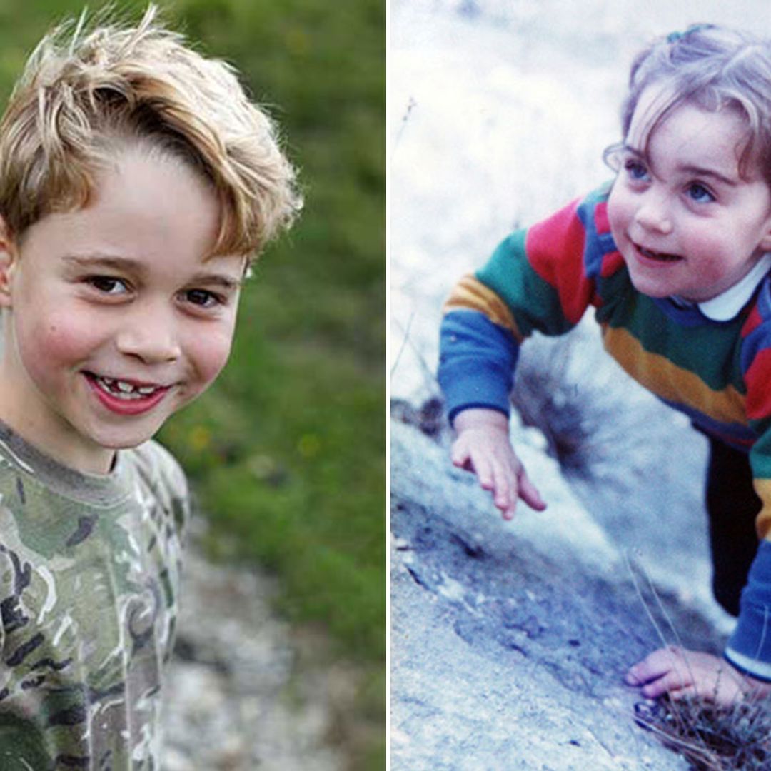Prince George is a real Middleton boy - see the photos to prove it