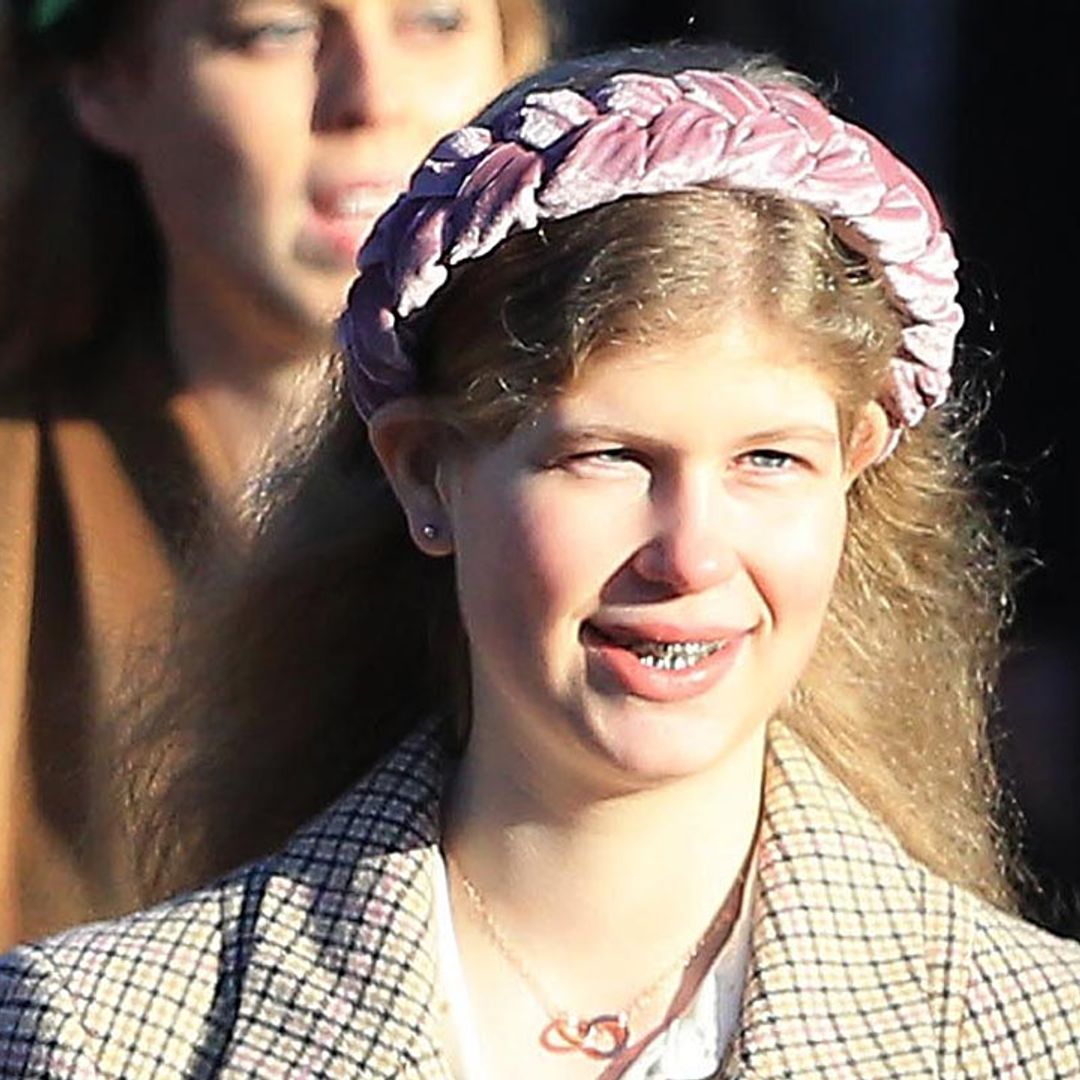 Lady Louise Windsor looks elegant and all grown up on Christmas Day church outing