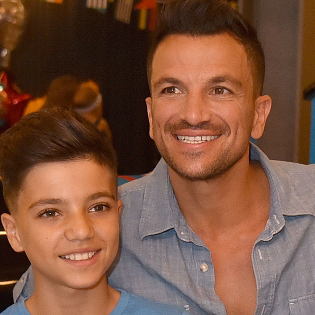 Peter Andre's son Junior reveals surprising friendship with Beckham brothers - see pictures