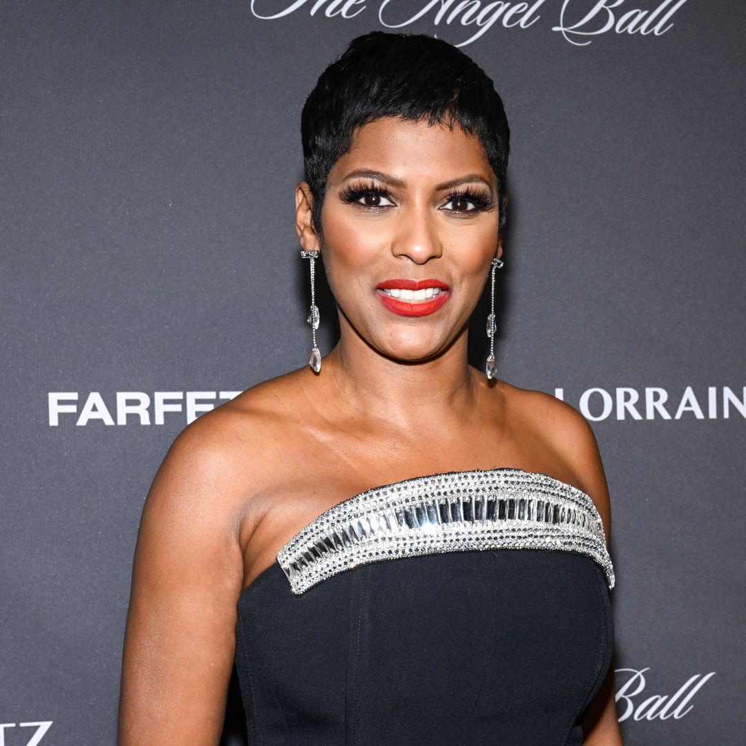 Tamron Hall unveils super glam transformation in figure-hugging gown as she attends star-studded event