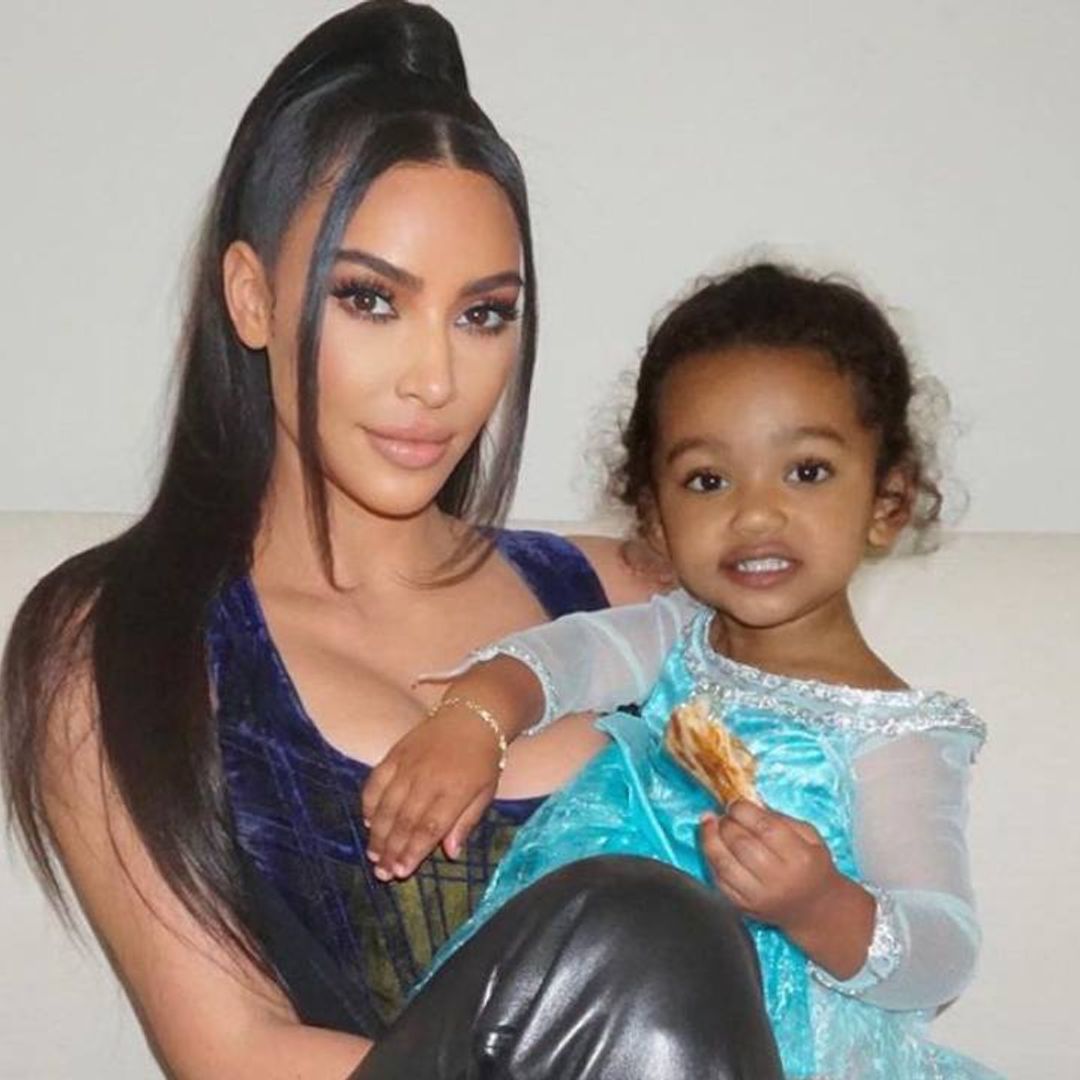 Kim Kardashian's daughter Chicago surprises famous mum with adorable birthday video