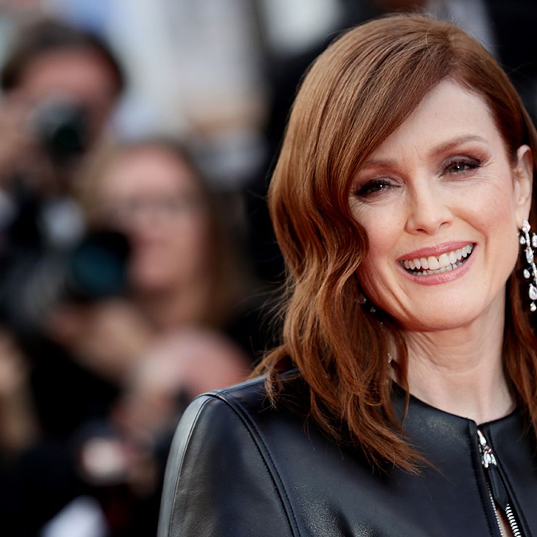 Julianne Moore shows off baby bump in pregnancy photo - famous friends react