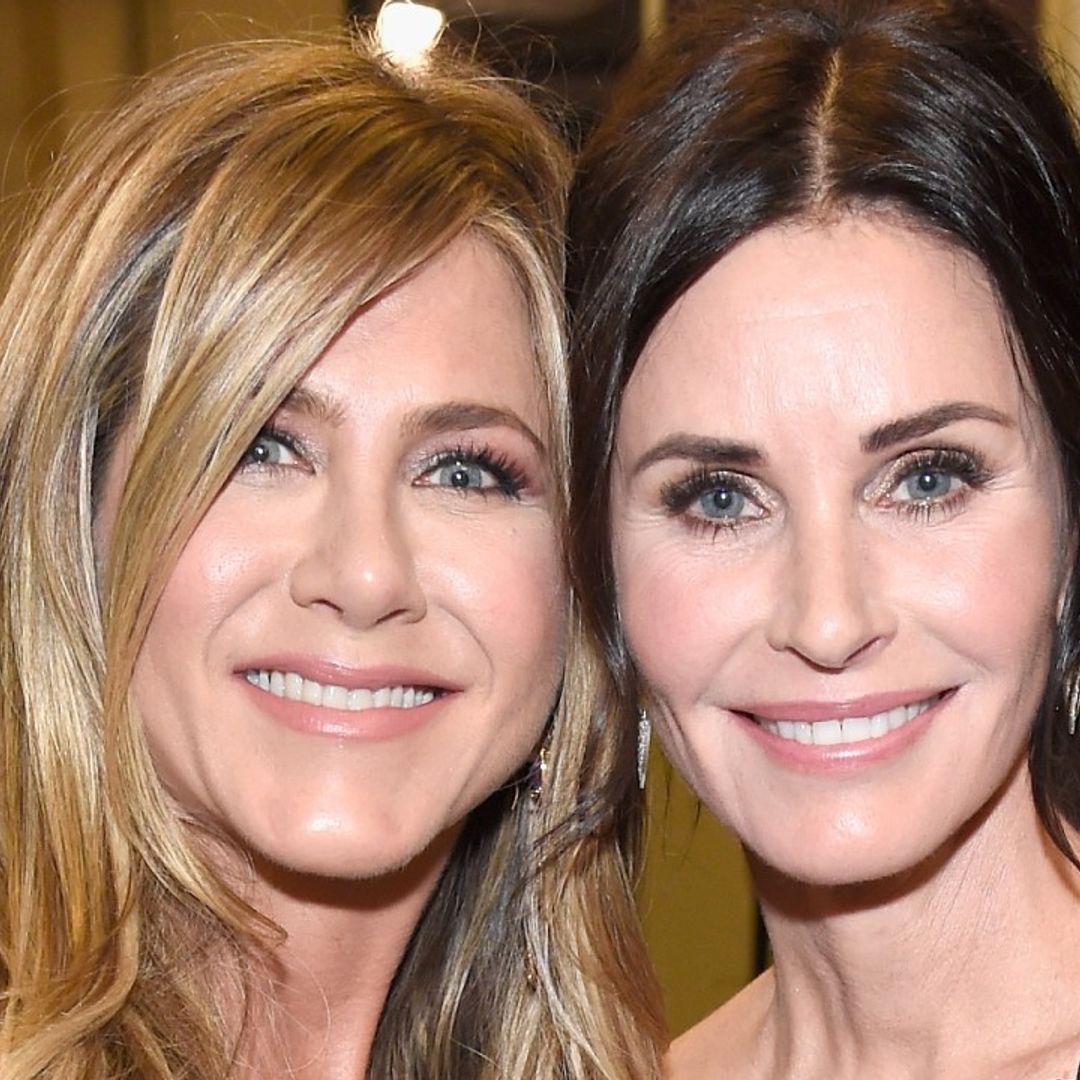 Friends' Jennifer Aniston and Courteney Cox branded 'iconic' as they rock special new merchandise
