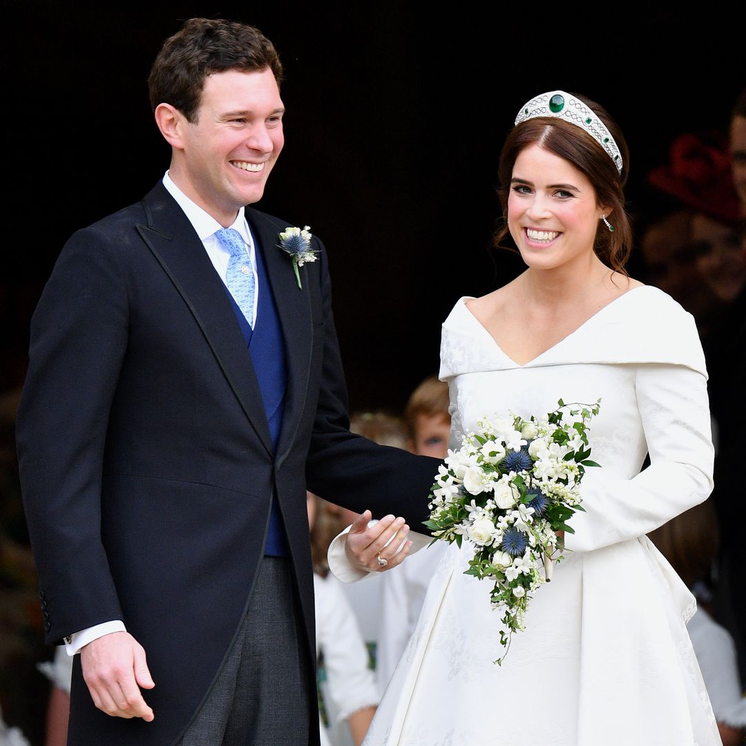 Princess Eugenie and celebrates wedding anniversary with previously unseen snap