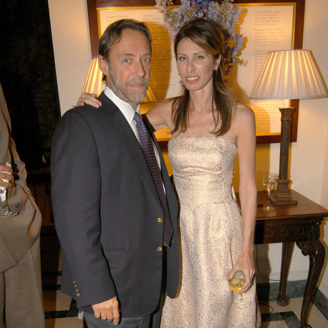 Marc Burstein and Carole Radziwill attend What Remains-A Memoir of Fate, Friendship, and Love Cocktails at Council on Foreign Relations on September 26, 2005 in New York City.
