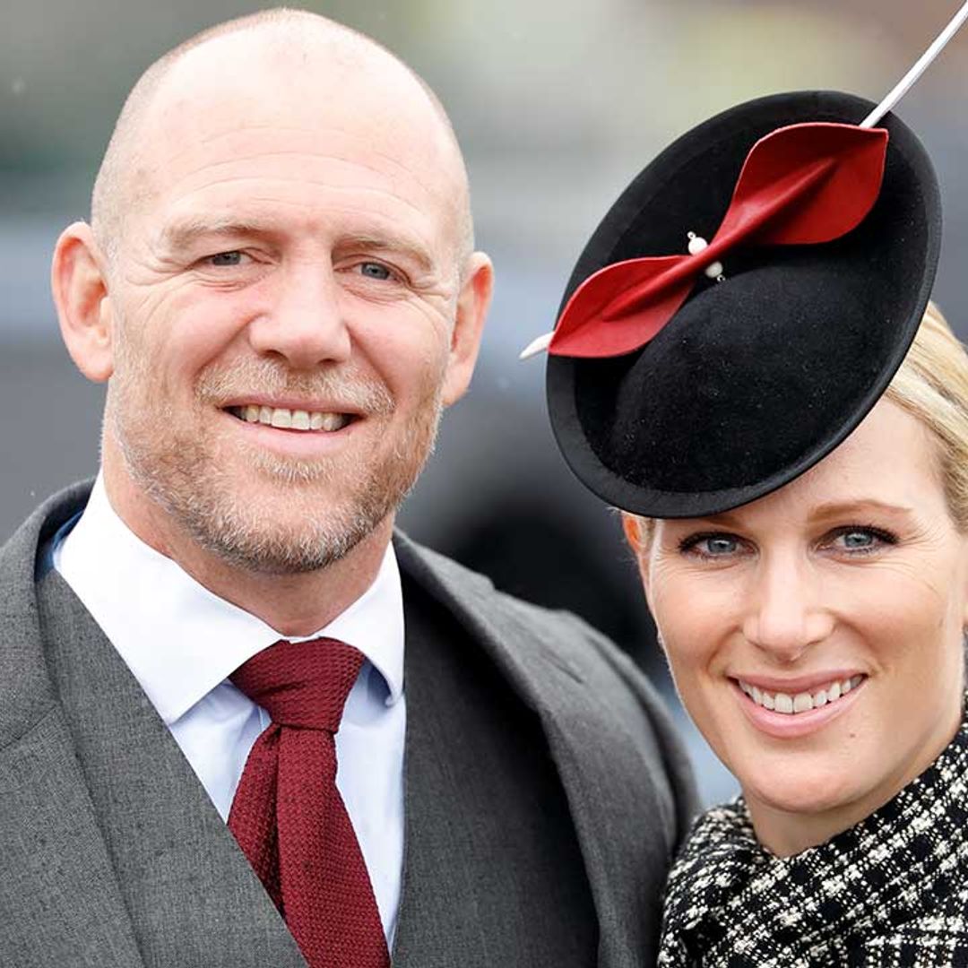 Zara and Mike Tindall pose for rare selfie outside their home