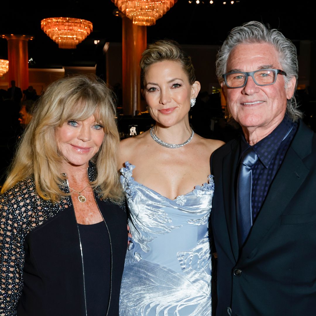 Goldie Hawn and Kurt Russell react to Kate Hudson's Oscar nomination