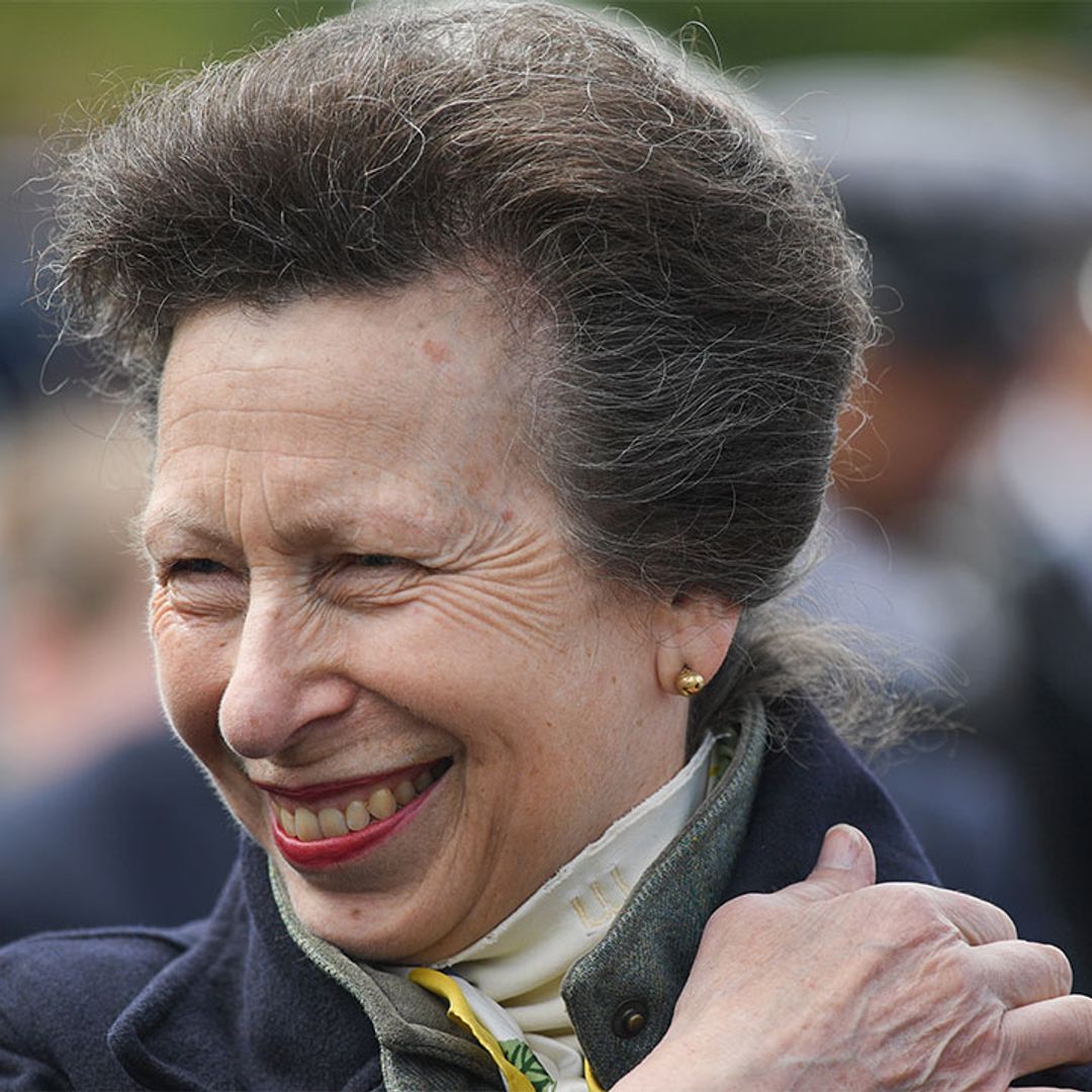 Princess Anne just wore the coolest camel suit we've ever seen