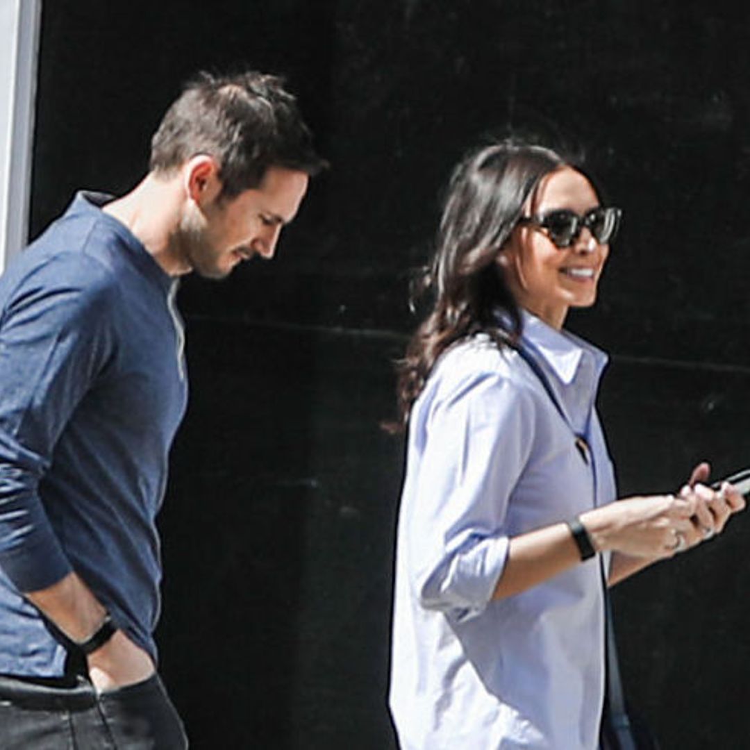 Frank and Christine Lampard spotted taking new baby girl out for first stroll